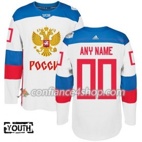 Adidas Maillot de Hockey Russie Personnaliser 8 Coupe du monde de hockey sur glace 2016 Blanc Premier - Enfant